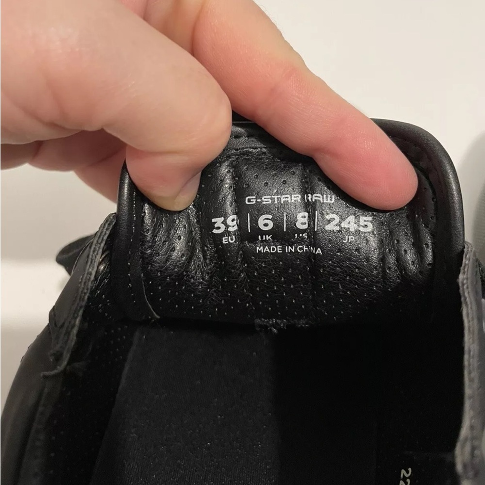 G-Star Raw Loam II Pop Casual Sneakers Black Women's 8 - Picture 7 of 9